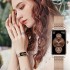 Fashion Smart Watch Women Watches Heart Rate Monitor Call reminder Bluetooth Ladies smartwatch woman For IOS Android