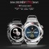 2023 Bluetooth Call Nfc Smart Watch Men Waterproof Wireless Charging 1.39 Inch 360*360 Hd Screen