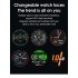 Sports Smartwatch Bracelet HD Full Circular Screen Heart Rate Electrocardiograph Step Bluetooth 1.39 Inch 290MAH Smart Watch