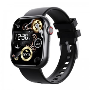 1.9-inch large-screen Bluetooth call voice assistant monitoring heart rate blood sugar smart watch