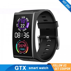 1.9" Fitness Tracker Heart Rate Blood Pressure Monitor IP68 Waterproof Men's Smart Watch