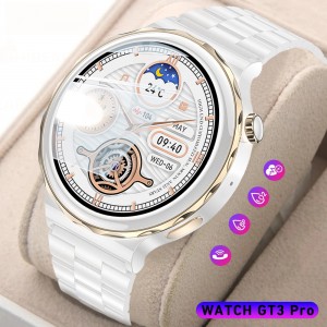 2023 New Bluetooth Call Smart Watch Women GT3 Pro Wireless Charging Custom Dial 1.36 Inch IP68 Waterproof Ladies Smartwatch