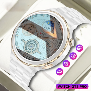 2023 AMOLED Smart Watch Bluetooth Calling SmartWatch Ladies Bracelet HD Screen Heart Rate Blood Pressure Monitor GPS Sport