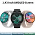 Smart Watch Men Women IP68 Waterproof 1.43 Inch AMOLED 466*466 Resolution Smartwatch 2023 Bluetooth Call BT5.0 Heart Rate